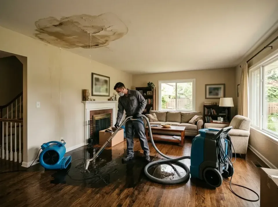 attic-pipe-burst-ceiling-drip-008 — frequently asked questions, Water Damage Restoration & Carpet Care in Crete, NE